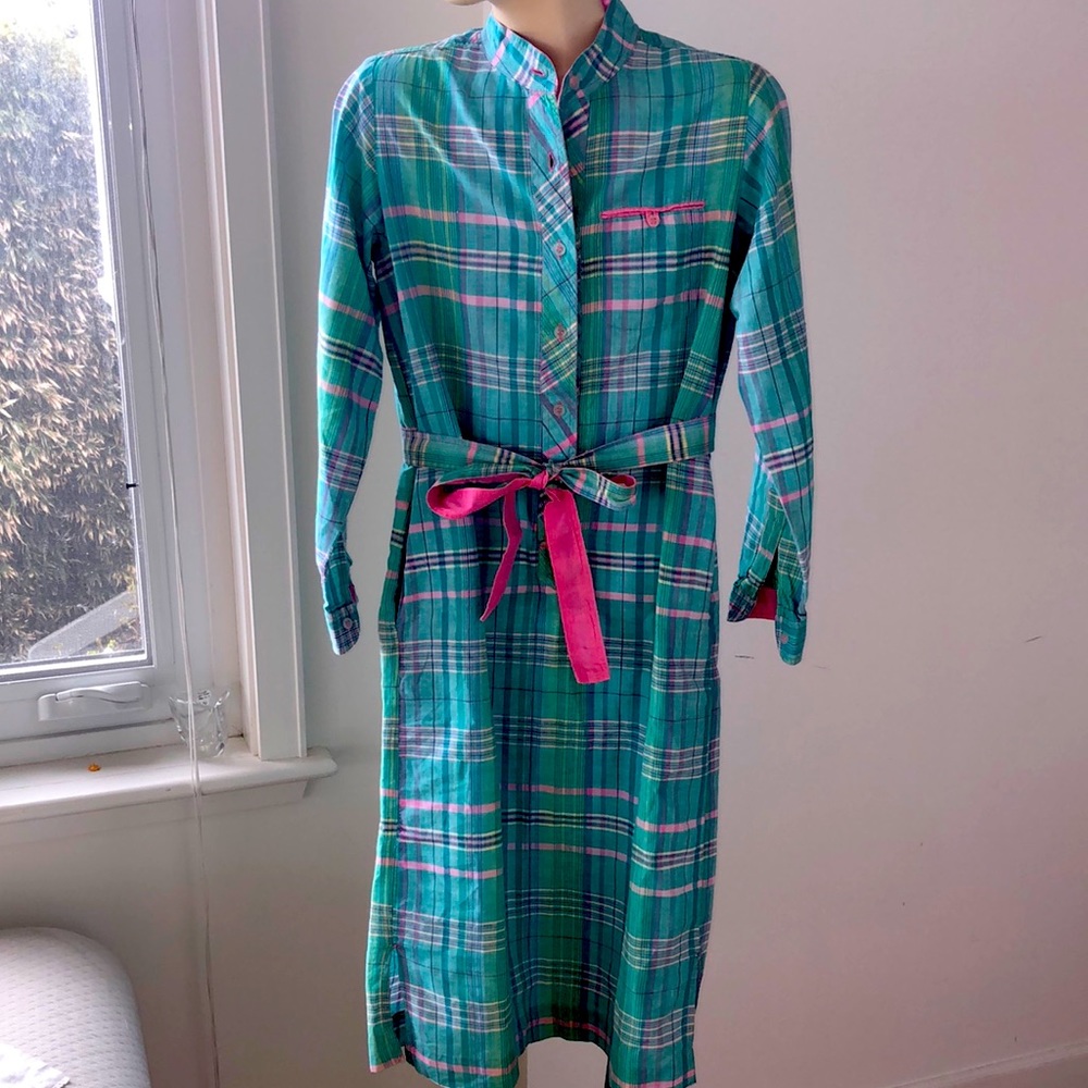 Matti Sport Vintage Plaid Dress